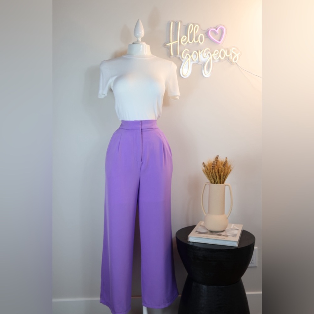 Lilac Pants